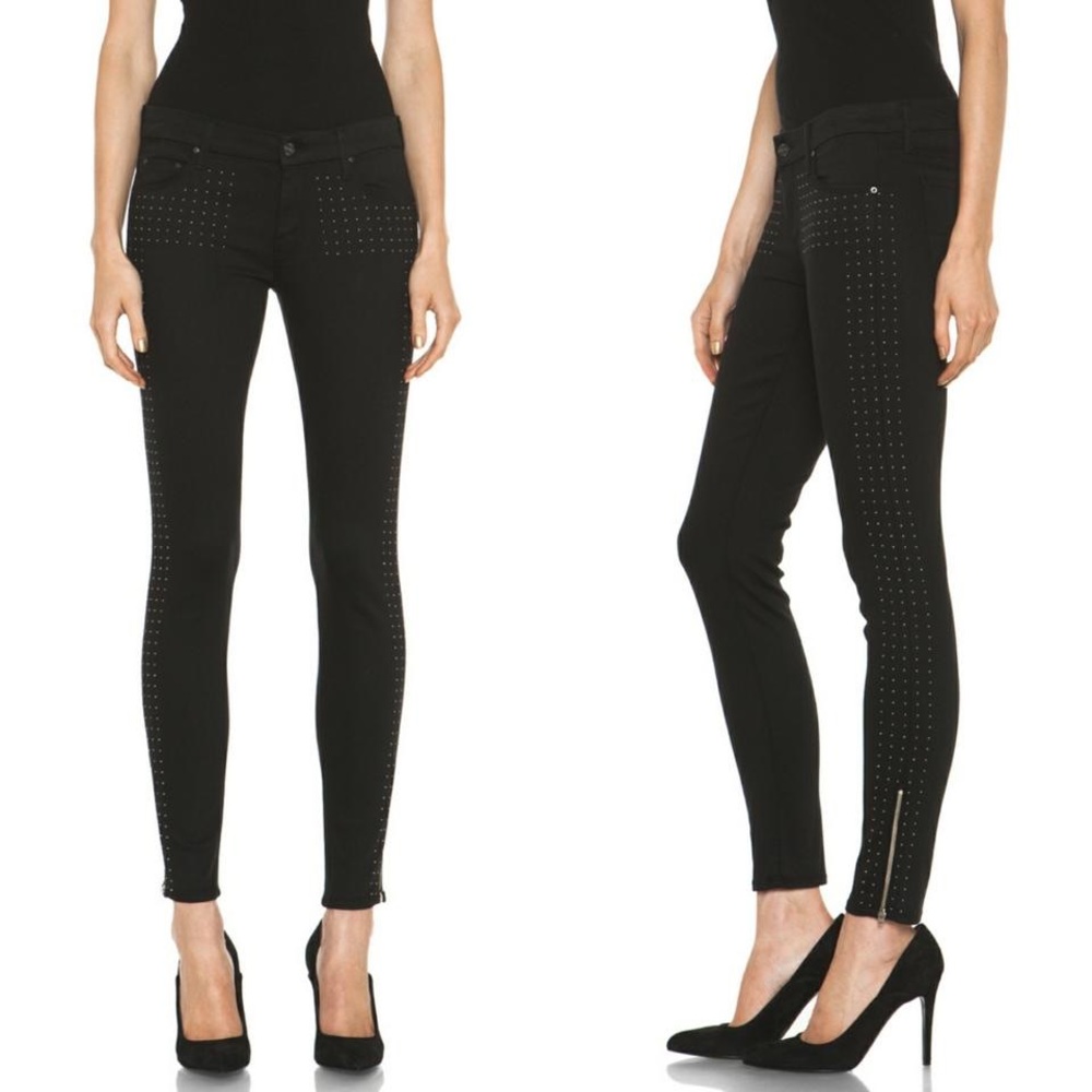 Mother. The ankle zip looker. Big black stud